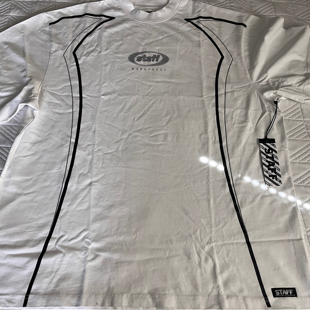 White first never last tee